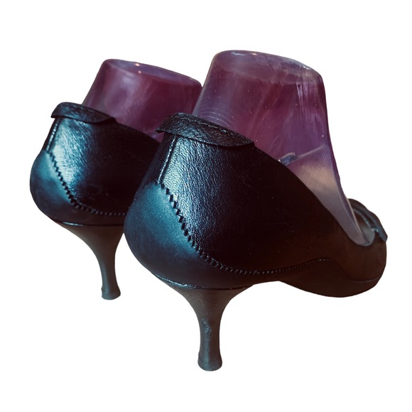 MICHAEL Michael Kors Women’s Black Penny Loafer Pump Size 9 - Picture 8 of 11